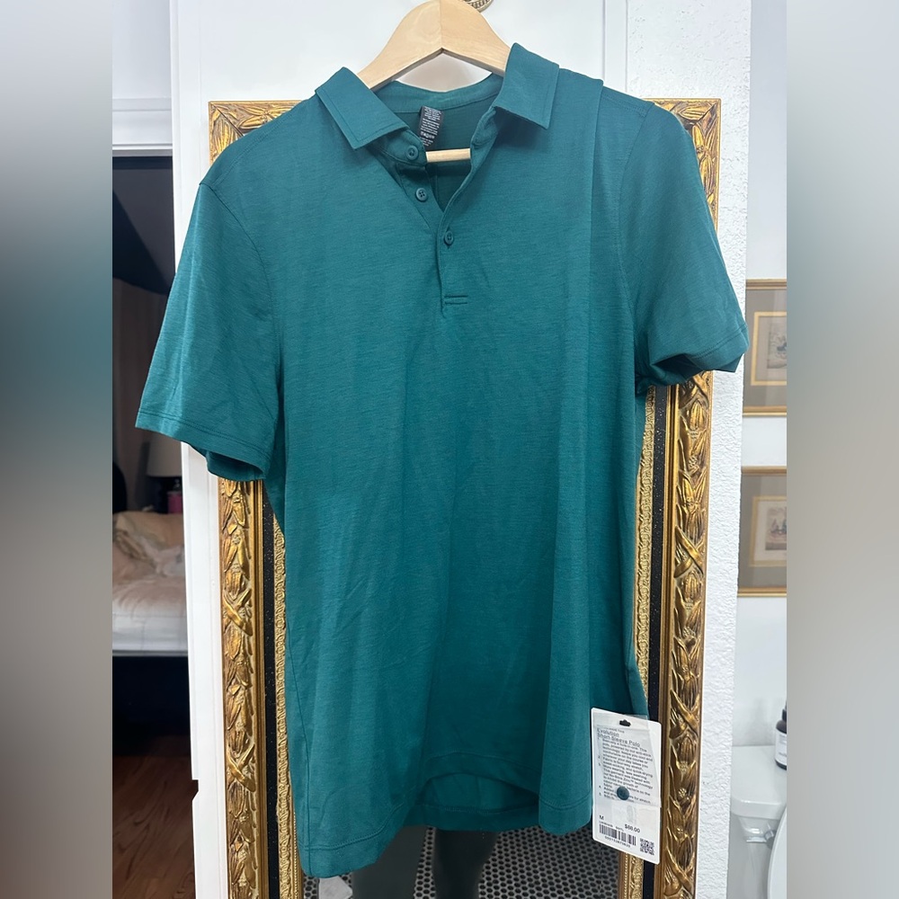 lululemon athletica Deep Green Polo Shirt